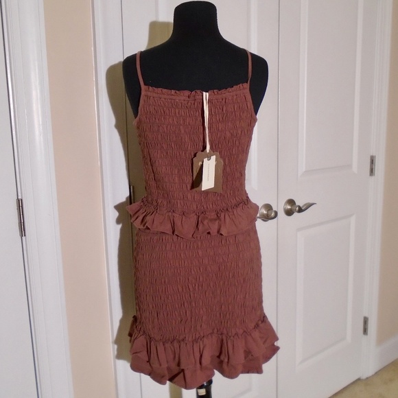 ANTHROPOLOGIE NWT 'Forever That Girl' Smocked Skirt Set M - Picture 9 of 9